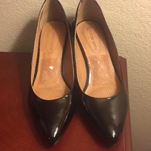 Black Corso Como black pumps